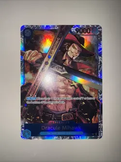 Dracule Mihawk OP01-070 SR - One Piece Trading Card Game - ENGLISH TCG CCG - Image 1