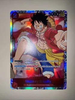 OP01-024 Monkey.D.Luffy Super Rare English One Piece TCG Card - Image 1