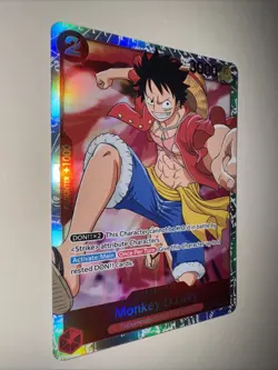 OP01-024 Monkey.D.Luffy Super Rare English One Piece TCG Card - Image 2