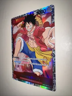 OP01-024 Monkey.D.Luffy Super Rare English One Piece TCG Card - Image 3