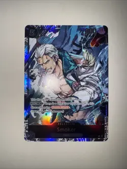 ST06-004 Smoker :: Super Rare One Piece TCG Card CCG English - Image 1