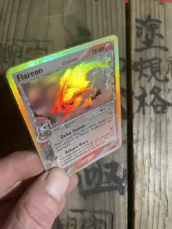 Flareon 5/113 Delta Species Rare Reverse Holo 2005 Pokemon Card - Image 3
