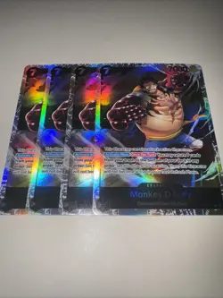 One Piece Card Game Monkey.D.Luffy OP04-090 SR X4 Playset English TCG CCG - Image 4