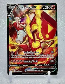 Centiskorch V TG14/TG30 Ultra Rare Lost Origin Pokemon Card - Trainer Gallery - Image 1
