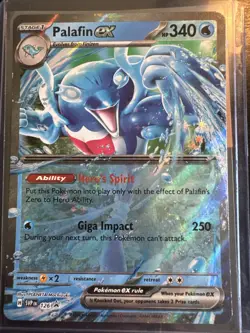 Palafin ex SVP 126 Pokemon Sv: Scarlet & Violet Promo Holo Card - Image 2