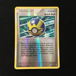 Quick Ball 86/100 Pokemon Card (Reverse Holo) Lightly Played - Image 1