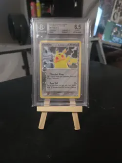 Pokemon Pikachu TCG Delta Species Holo Black Star Promo Card 35 Vintage - Image 1