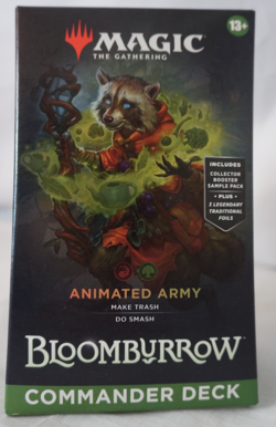 Magic The Gathering Commander Deck Animated Army | MTG Sealed 100 Cards - Image 1