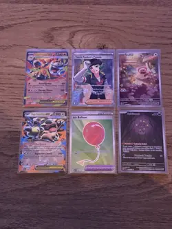 Pokemon Card Lot! 6 Card Holo Lot! Full Art Alt Art! Mega Evolution Destined TCG - Image 1
