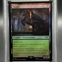 Nazgul (0335) Foil MTG Universes Beyond:Lord of the Rings PSA 10 GEM MINT - Image 2