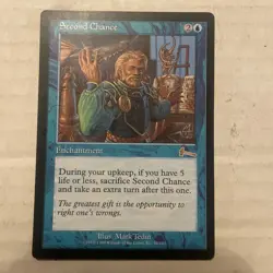 Second Chance Urza's Legacy Regular Mtg Rare Magic The Gathering - Image 1