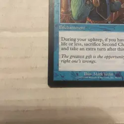 Second Chance Urza's Legacy Regular Mtg Rare Magic The Gathering - Image 4