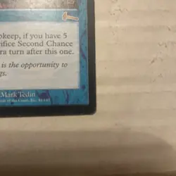 Second Chance Urza's Legacy Regular Mtg Rare Magic The Gathering - Image 5