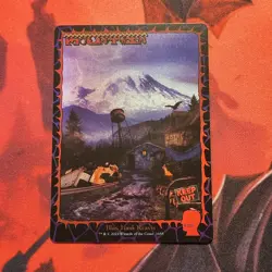 Mountain Borderless Foil, Mtg Single, Secret Lair: Brandead, 1655 NM - Image 1