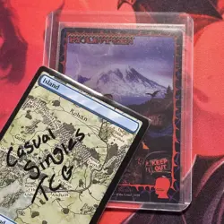 Mountain Borderless Foil, Mtg Single, Secret Lair: Brandead, 1655 NM - Image 3