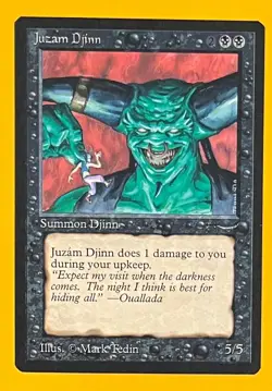 MTG JUZAM DJINN Arabian Nights (OldManMTG 012-079) - Image 1