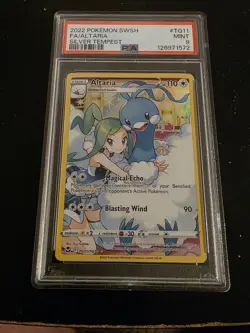 Altaria TG11/TG30 PSA 9 Mint - Trainer Gallery - 2022 Pokemon Silver Tempest - Image 1