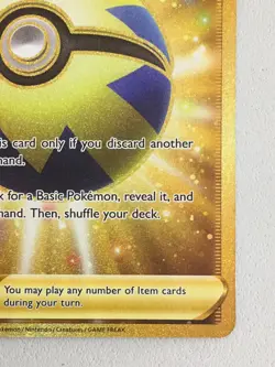 Pokemon TCG Quick Ball Sword & Shield Base Set 216/202 Holo Secret Rare - Image 5