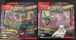 Pokemon Mega Gengar EX + Mega Diancie EX Battle Deck Set of 2 Brand New Sealed - Image 1