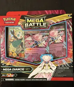 Pokemon Mega Gengar EX + Mega Diancie EX Battle Deck Set of 2 Brand New Sealed - Image 4
