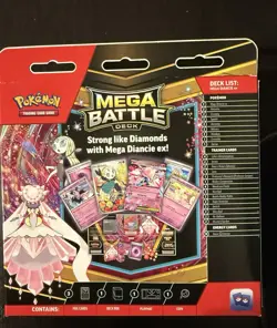 Pokemon Mega Gengar EX + Mega Diancie EX Battle Deck Set of 2 Brand New Sealed - Image 5