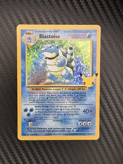 Blastoise #2/102 Holo Celebrations Classic Collection Pokemon NM - Image 1