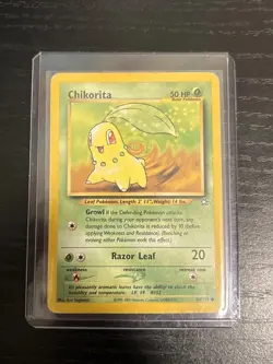 Pokemon TCG Chikorita Neo Genesis 54/111 Bayleef 28/111 Regular Common - Image 2