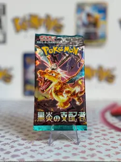 Pokemon TCG: SV3 - Ruler of the Black Flame Japanese booster pack - Image 1