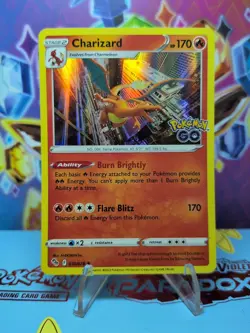 Pokemon TCG Pokemon GO Charizard 010/078 Holo NM/M - Image 1