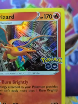 Pokemon TCG Pokemon GO Charizard 010/078 Holo NM/M - Image 3