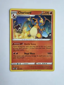 Pokemon Charizard 1/15 - 2025 McDonalds Happy Meal Dragon Discovery - Near Mint - Image 1