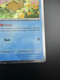 Pokemon TCG Psyduck Mega Evolutions Black Star Promo 007 Near Mint - Image 5