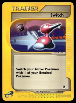 Pokemon Expedition 157/165 Switch LP - Image 1