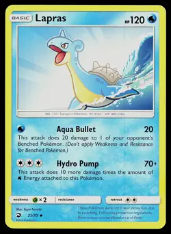 Pokemon Dragon Majesty 21/70 Lapras - Image 1