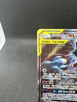 Pokemon Garchomp & Giratina GX Black Star Promo Tag Team SM193 - NM - Image 2