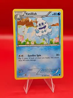 Pokemon TCG - Vanillish - Plasma Freeze - Pokemon 28/116 - Uncommon - NM-/LP++ - Image 1