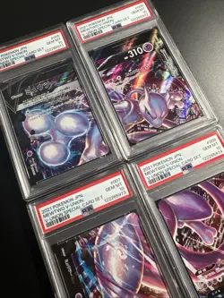 Pokemon Mewtwo V Union Full Sequential Set PSA 10 - Image 2