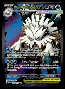2020 Pokemon Sword & Shield - Vivid Voltage 157 Mega Abomasnow EX Near Mint - Image 1