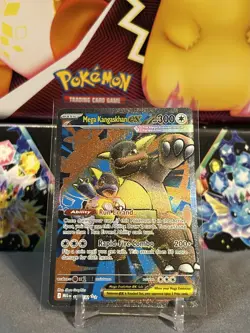 Mega Kangaskhan Ex 164/132 Pokemon Mega Evolution Full Art Ultra Rare - Image 1