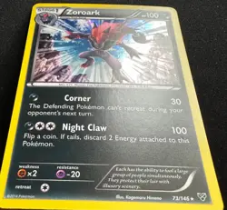 Pokemon TCG - ZOROARK X&Y Base Set 73/146 Holo Rare - NM - Image 3