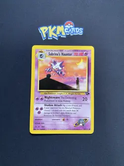 Pokemon TCG Sabrina's Haunter Gym Challenge 55/132 Regular LP. - Image 1
