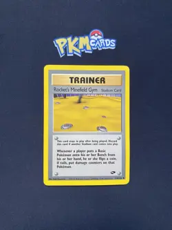 Pokemon TCG Rocket’s Minefield Gym Gym Challenge 119/132 Regular LP. - Image 1