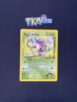 Pokemon TCG Koga’s Koffing Gym Challenge 48/132 Regular LP. - Image 1