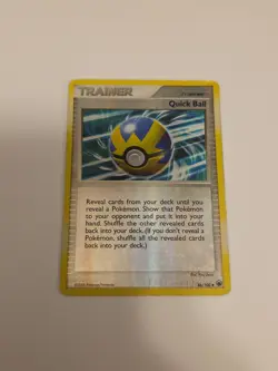 Quick Ball - 86/100 - Pokemon Majestic Dawn Reverse Holo Rare HP - Image 1