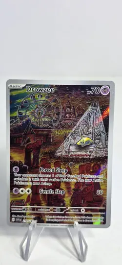 Drowzee 210/198 Illustration Rare Pokemon TCG SV01 Scarlet & Violet Base Set Nea - Image 1