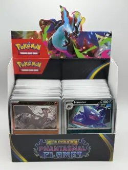 Pokemon Phantasmal Flames Booster Box Bulk: Common, Uncommon, Holos, Rares - Image 2