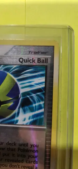 2007 Pokemon Diamond Pearl Mysterious Treasures Quick Ball Reverse Holo #114/123 - Image 5