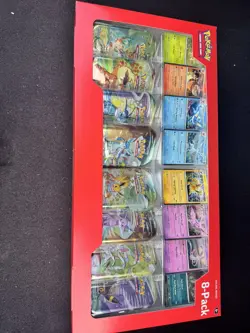 Pokemon TCG: Prismatic Evolutions Costco Mini Tins 8 Pack - New & Sealed ready - Image 1