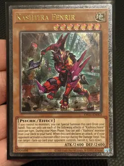 PLAYSET - 3x Kashtira Fenrir OP21-EN003 Ultimate Rare Yugioh Near Mint Euro - Image 2