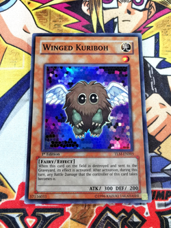 Winged Kuriboh tlm-en005 1st Edition (VLP) Super Rare Yu-Gi-Oh! - Image 1